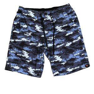 SALT LIFE Journey Boardshorts Swim Bottom Board Shorts Blue 30 Bathing Suit Pool